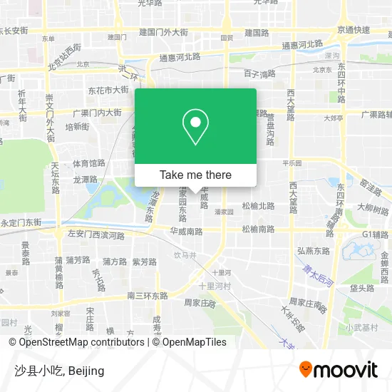 沙县小吃 map
