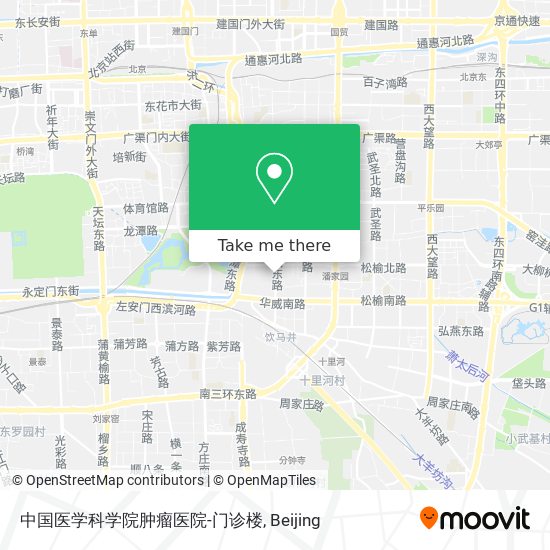中国医学科学院肿瘤医院-门诊楼 map