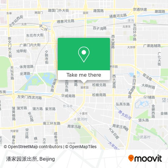 潘家园派出所 map