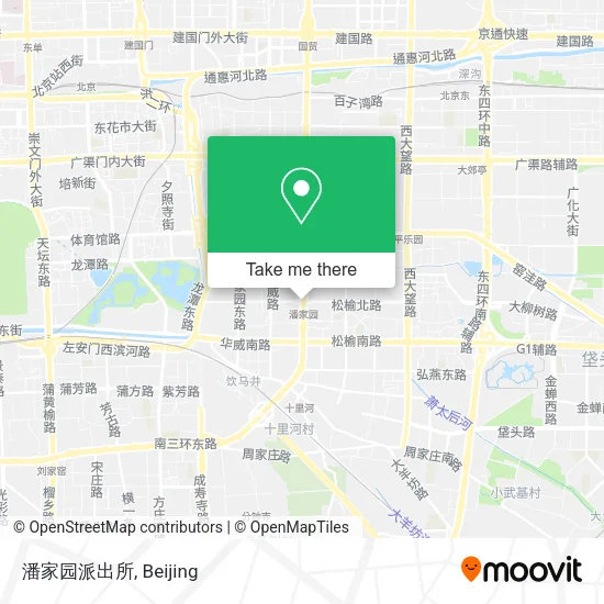 潘家园派出所 map