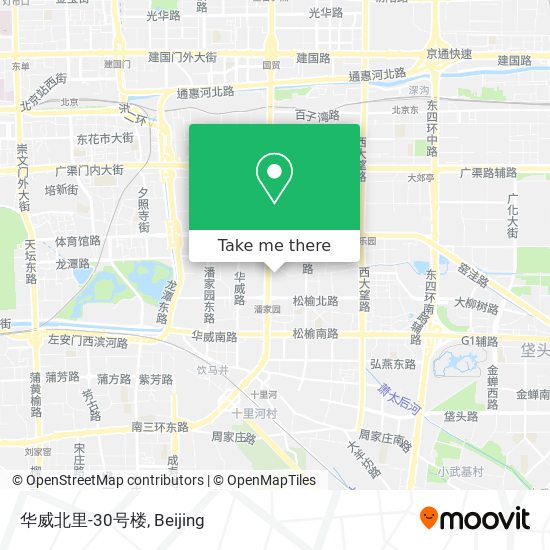 华威北里-30号楼 map