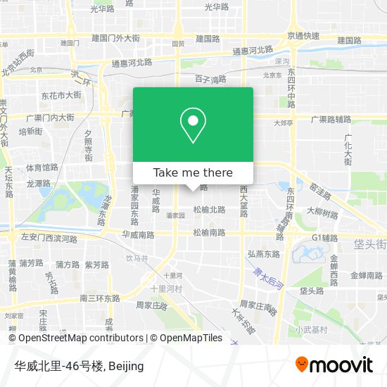 华威北里-46号楼 map