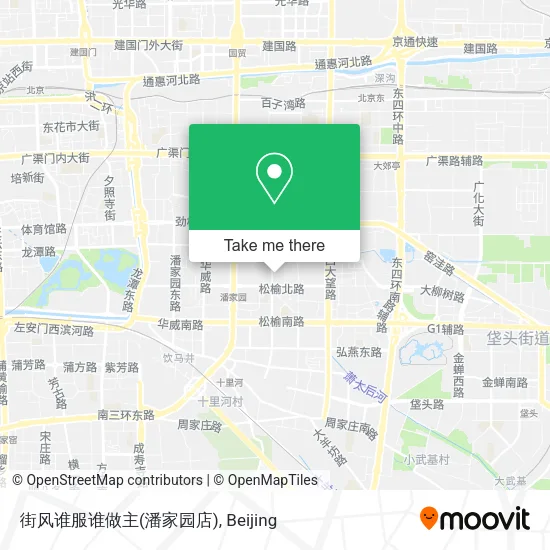 街风谁服谁做主(潘家园店) map