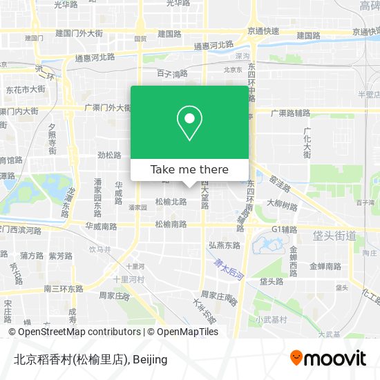北京稻香村(松榆里店) map