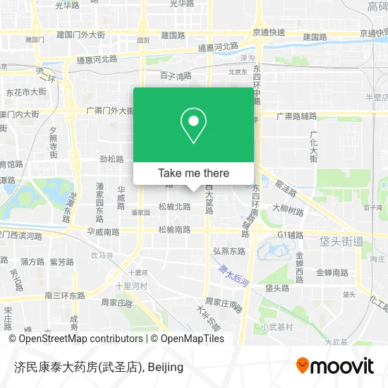 济民康泰大药房(武圣店) map