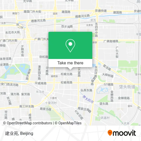 建业苑 map