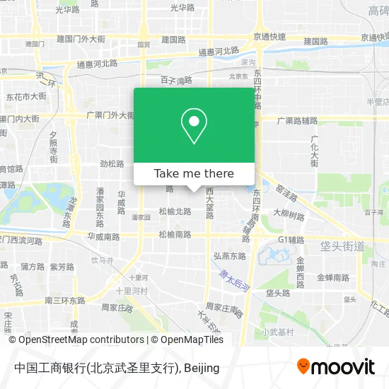 中国工商银行(北京武圣里支行) map