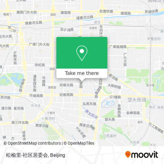 松榆里-社区居委会 map