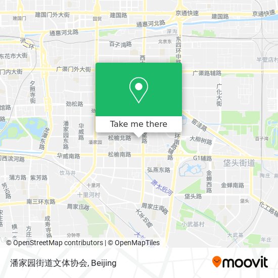 潘家园街道文体协会 map