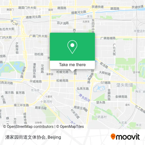 潘家园街道文体协会 map
