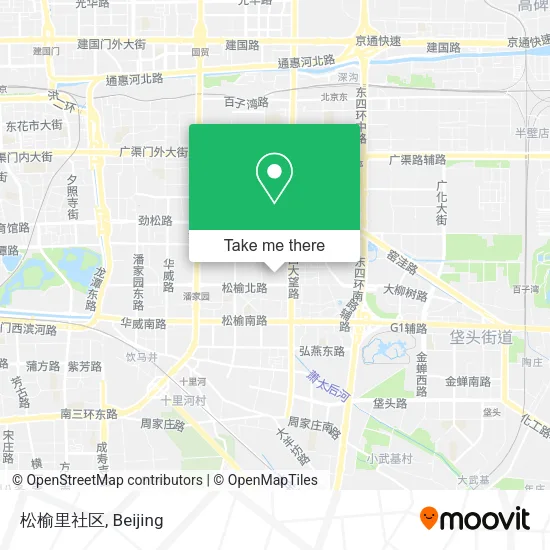 松榆里社区 map