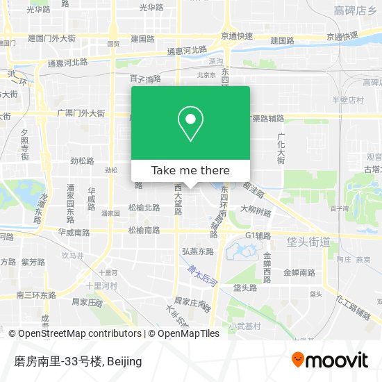 磨房南里-33号楼 map