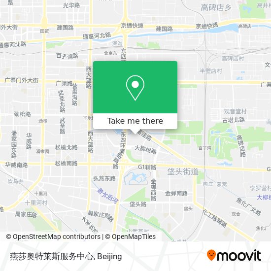 燕莎奥特莱斯服务中心 map