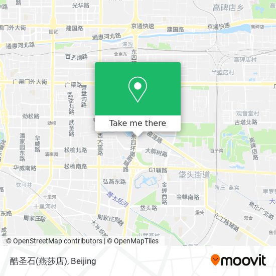 酷圣石(燕莎店) map