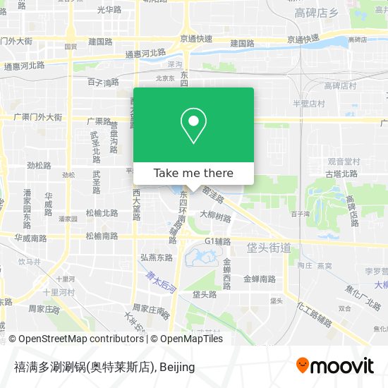 禧满多涮涮锅(奥特莱斯店) map