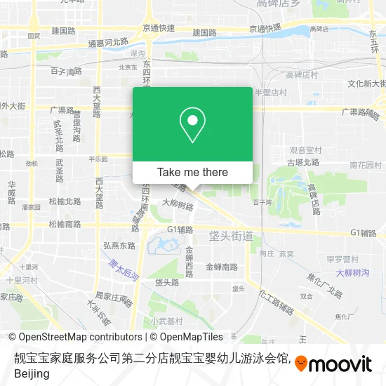 靓宝宝家庭服务公司第二分店靓宝宝婴幼儿游泳会馆 map