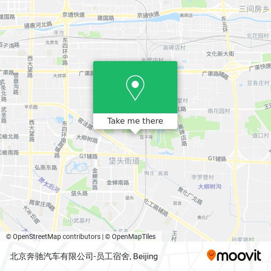 北京奔驰汽车有限公司-员工宿舍 map