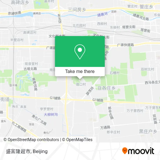 盛富隆超市 map