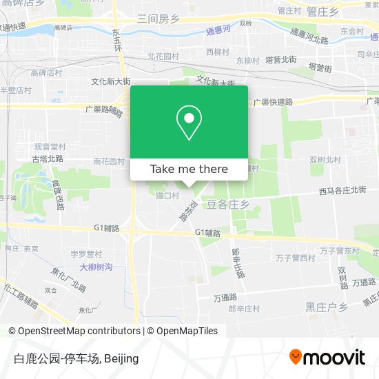 白鹿公园-停车场 map