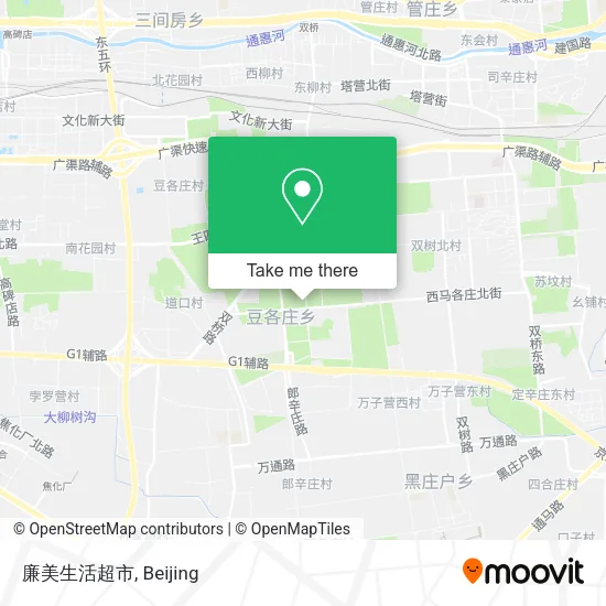 廉美生活超市 map