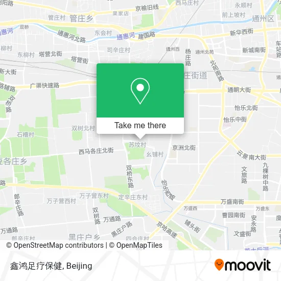 鑫鸿足疗保健 map