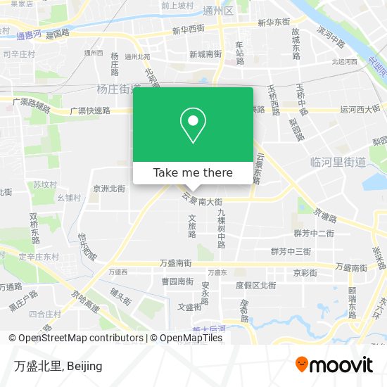 万盛北里 map