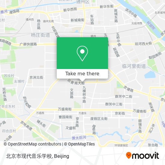 北京市现代音乐学校 map