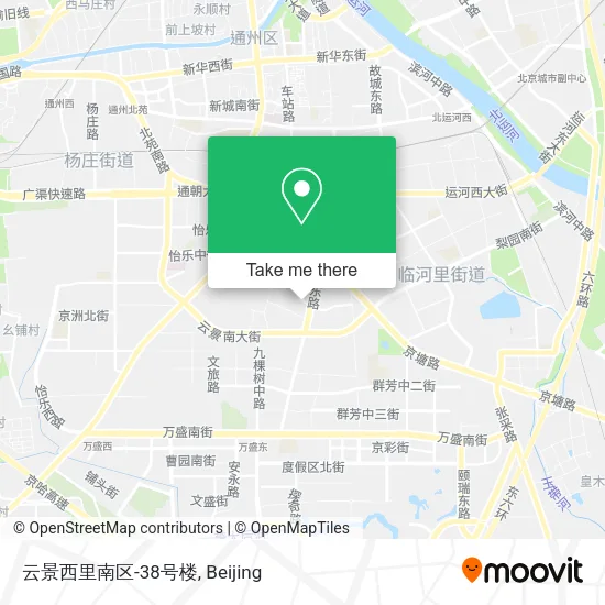 云景西里南区-38号楼 map