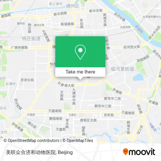 美联众合济和动物医院 map