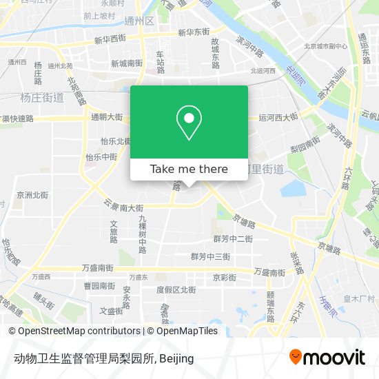 动物卫生监督管理局梨园所 map
