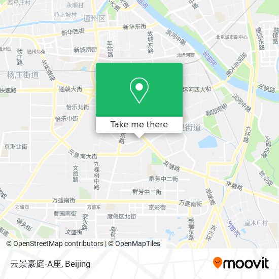 云景豪庭-A座 map