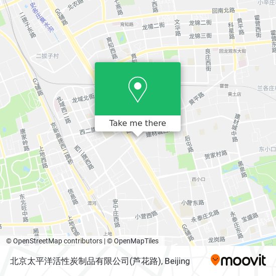 北京太平洋活性炭制品有限公司(芦花路) map