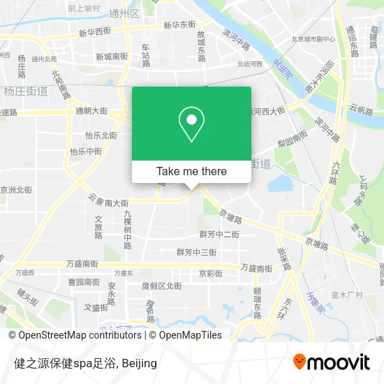 健之源保健spa足浴 map