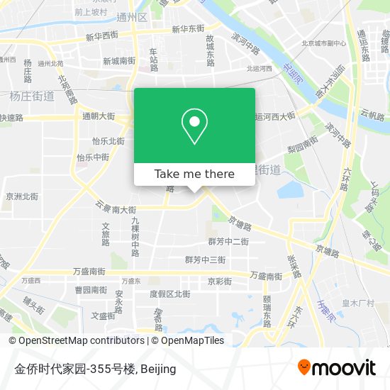 金侨时代家园-355号楼 map