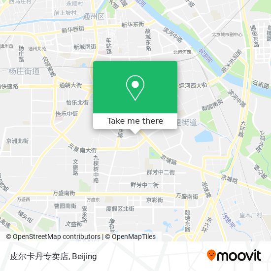 皮尔卡丹专卖店 map