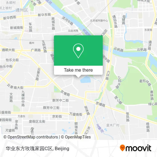 华业东方玫瑰家园C区 map