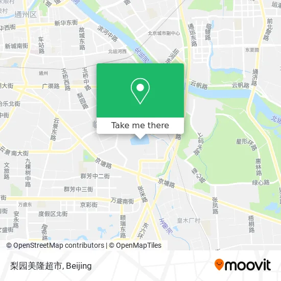 梨园美隆超市 map