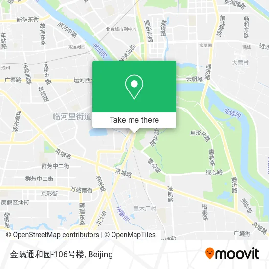 金隅通和园-106号楼 map