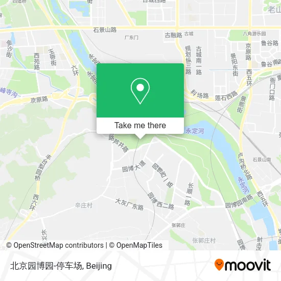 北京园博园-停车场 map