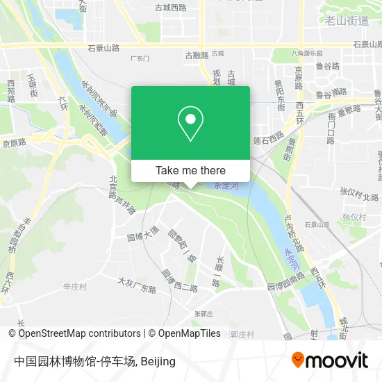 中国园林博物馆-停车场 map