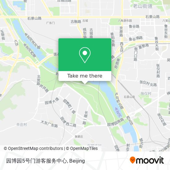 园博园5号门游客服务中心 map