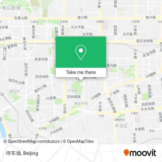 停车场 map