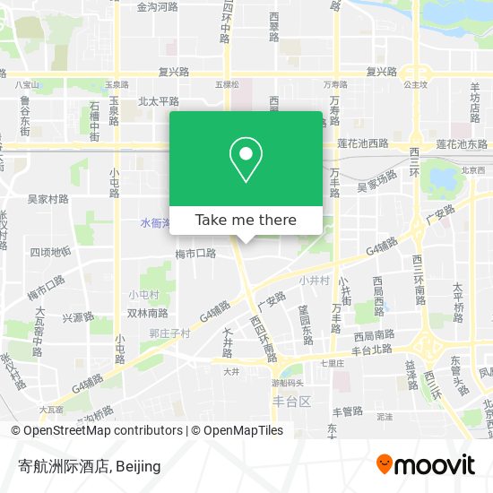 寄航洲际酒店 map