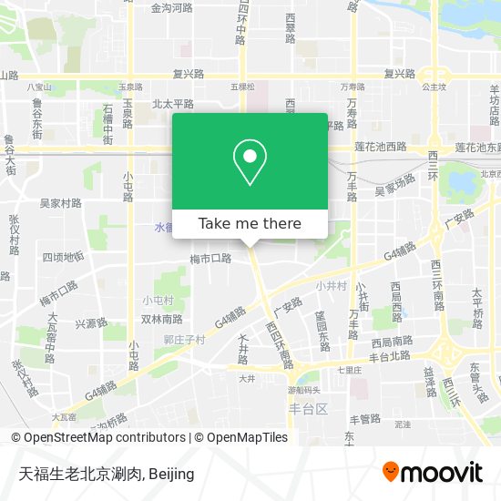天福生老北京涮肉 map