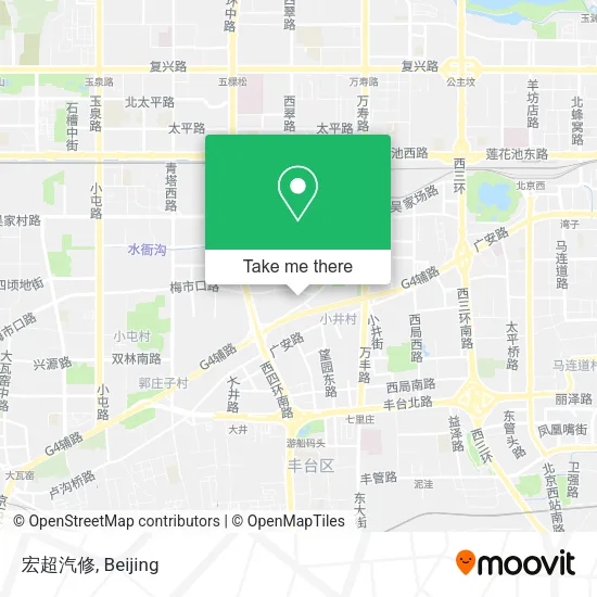 宏超汽修 map