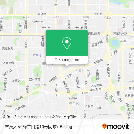 重庆人家(梅市口路10号院东) map