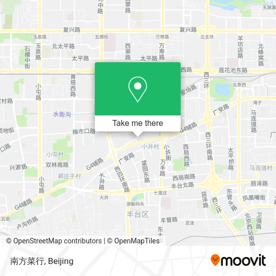 南方菜行 map