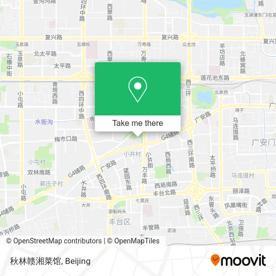 秋林赣湘菜馆 map