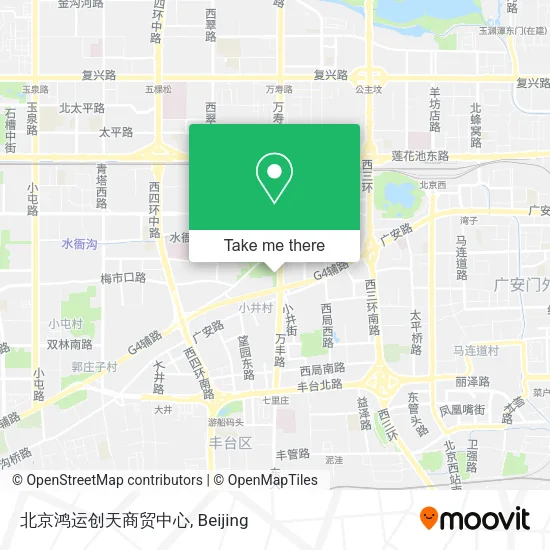 北京鸿运创天商贸中心 map