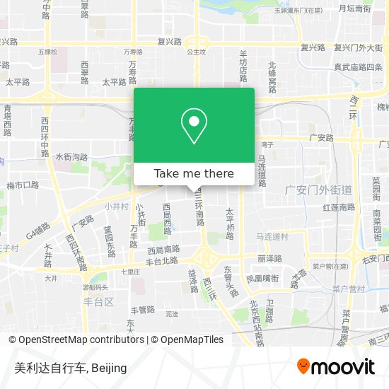 美利达自行车 map
